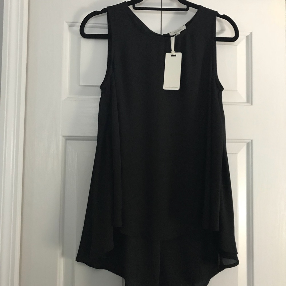 NWT Pleione Black Top